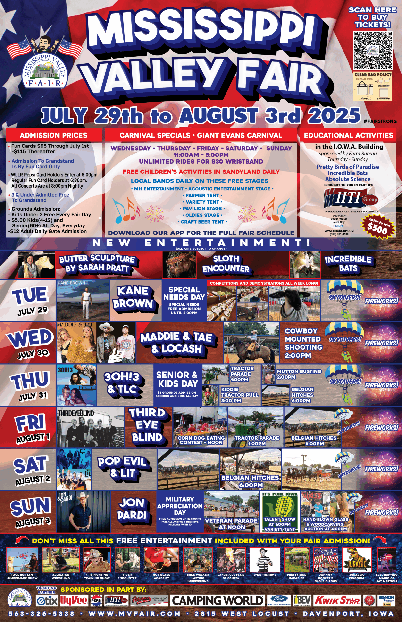 MVF | Fair Daily Schedule - MVF